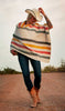 Pendleton Glacier Park Poncho Made in USA Eco-Wise Vintage Glacier wool blanket