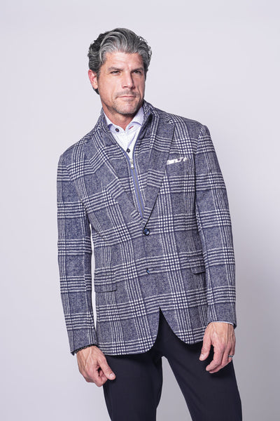 7 Downie Rocco Jacket In Navy FW25
