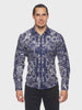 RODEO Mens Luxury Brand Printed Silk Like Shirts HLS2002L-520 SS25