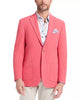 Robert Graham Men's Sport Coat Blazer in Coral Pink Harston Woven