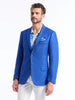 Robert Graham Rempston Linen Sportcoat – Blue Lightweight Summer Blazer with Signature Lining