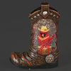 Roman Lighted Cardinal in Cowboy Boot – Shimmering Merry Lites 138250 SS25