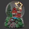 Roman Lighted Star Over Barn Waterglobe 138173 FW25