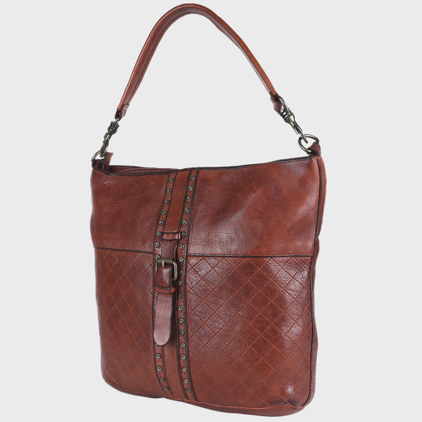 Spaghetti Western SWC175CG Hobo Genuine Leather women bag western Bag SS25 - Saratoga Saddlery & International Boutiques