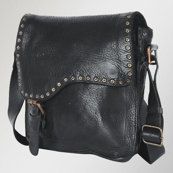 Spaghetti Western SWC198 Envelope Leather women bag western Bag  SWC198BLK SS25