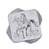 Spirited Horses Wine Coasters Set of 6 Equestrian Home Style