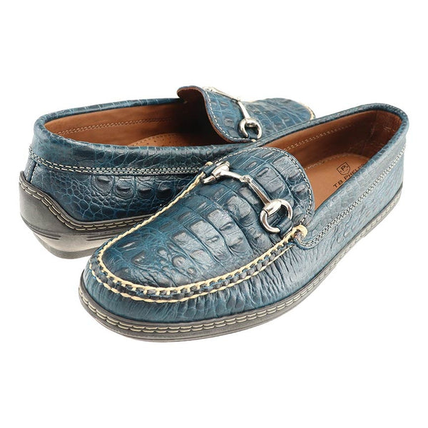 T B Phelps Traditions Croco Bit Driver Navy 711-50 SS26