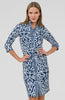 Gretchen Scott Twist and Shout- Arabesque Navy SS26