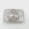 Western Silver Rodeo Belt Buckle HA0150 FW25