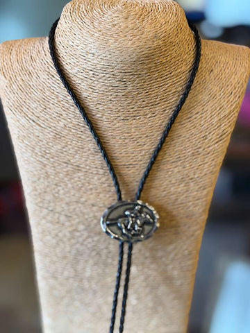 Alynn Men's Tie Hold Your Horses Navy AL301488 SS24