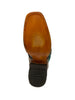 Women's Dress Brown Square Toe with Blue Shaft Z5099 ON SALE