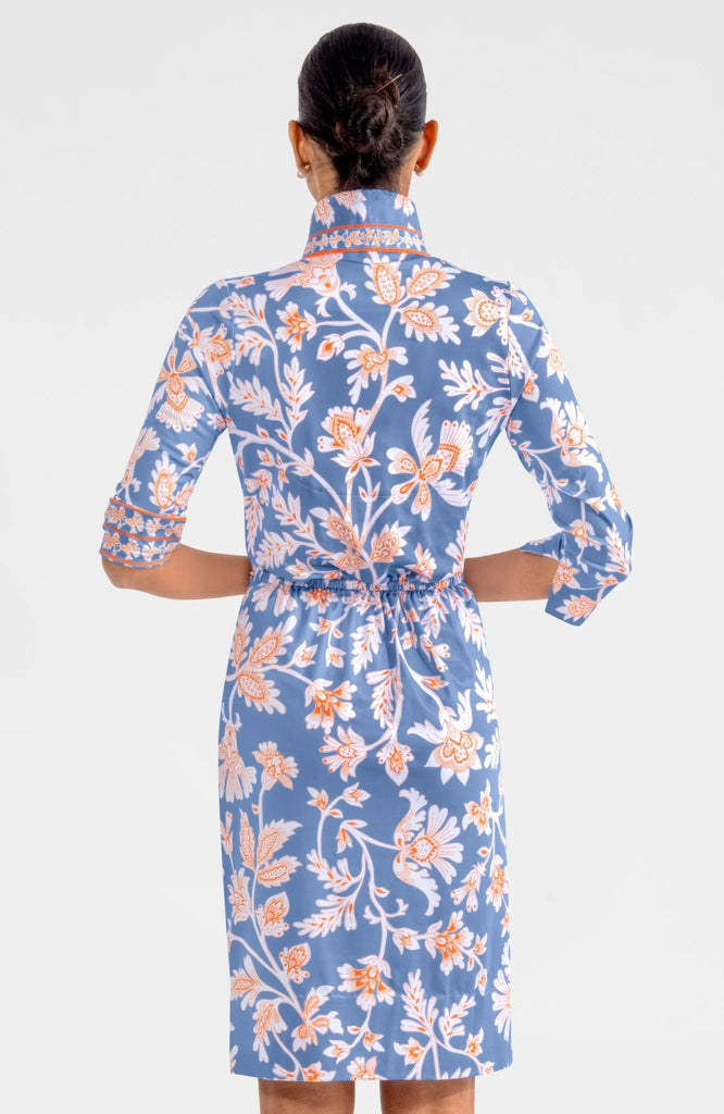 Women's Gretchen Scott Twist & Shout Dress in Peri Blue ON SALE