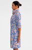 Women's Gretchen Scott Twist & Shout Dress in Peri Blue ON SALE