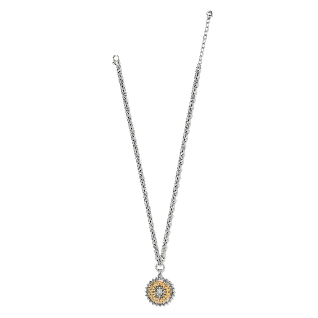 Women's Pendant Gold & Silver Necklace by Brighton Mosaic Nova JM0191