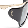 Yves Saint Laurent Womens Aviator Sunglasses Amelia