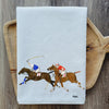 Polo Print Kitchen Towel KT1625-POLO Equestrian Home Goods