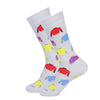 Grey Jockey Silks Socks