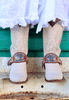 Boot Lassos Leather Boot Accessory Aztec Concho Design