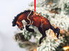 Bay Bucking Horse Ornament Rodeo Bronc - Western Ranch Decor