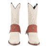 Boot Lassos Premium Leather Boot Accessory Blessed Red
