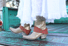 Boot Lassos Premium Leather Boot Accessory Blessed Red