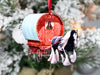 Gypsy Cob Horse Vardo Ornament