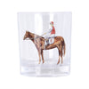 Standing Horse Rocks Glass