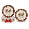 Christmas Miracle Porcelain Dessert Plate Set of 2 241680 SS26
