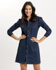 Jude Connally SOLANGE Denim Dress Navy 112458