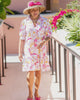 The Holly Holden Dress Collection by Jude Connally Tierney Floral Menagerie Pink White Gold 101681 SS25