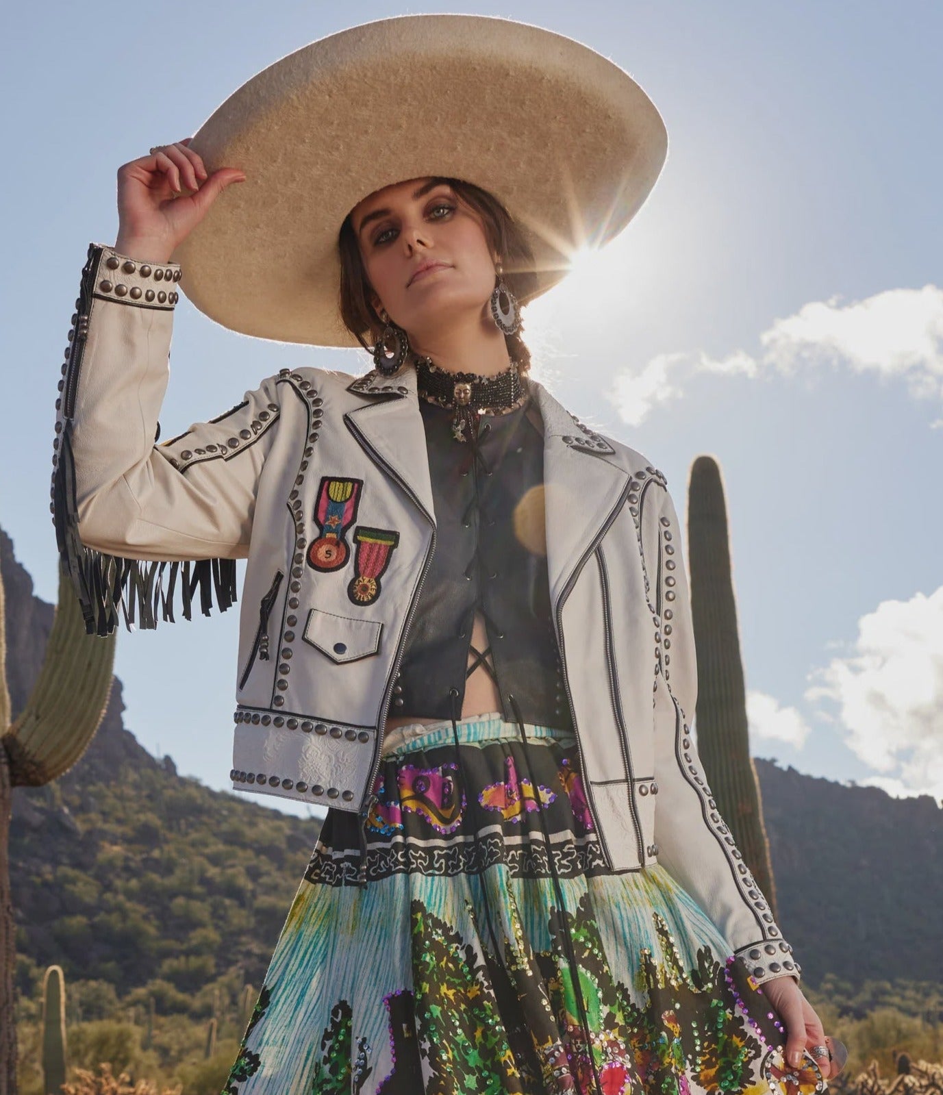 Leather hotsell ranch jacket