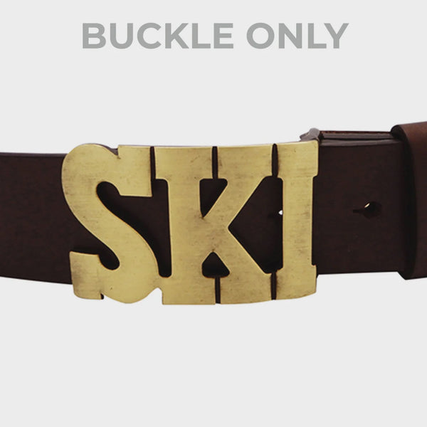 Lilo Collections Ski Belt Buckle