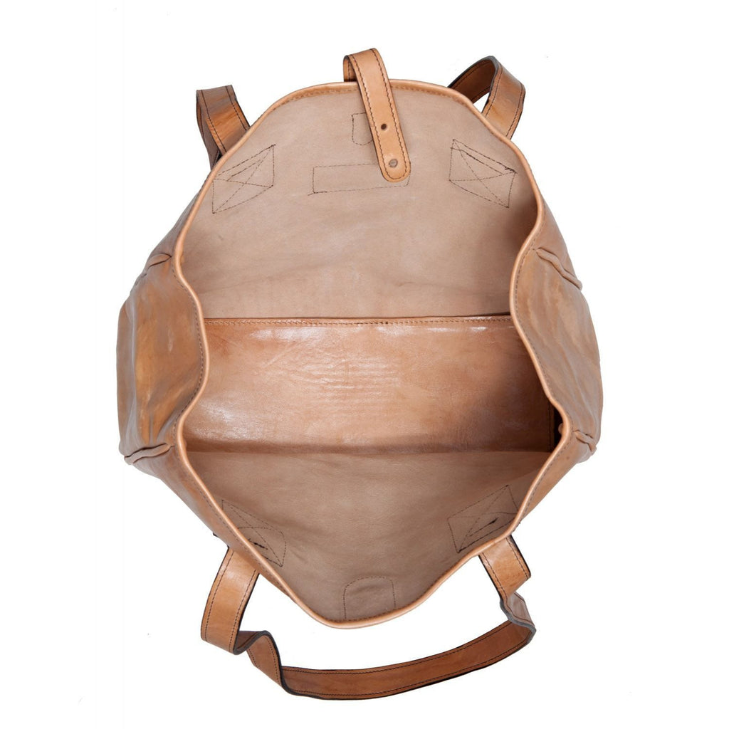 Moore & Giles Erin Tote Natural Luxe - Saratoga Saddlery & International Boutiques