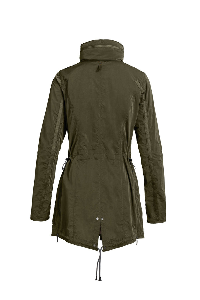 Parajumpers Women's Hellas Windbreaker in Army PW JCK W134 - Saratoga Saddlery & International Boutiques