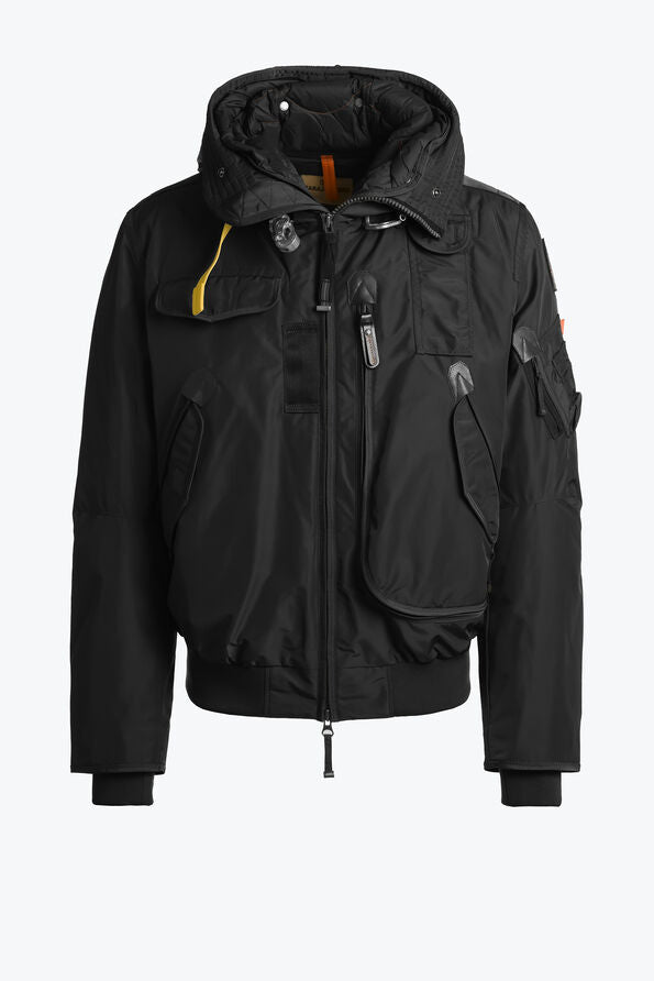 Parajumpers Gobi Men's Winter Jacket in Black PM JCK MA01 SS2225up