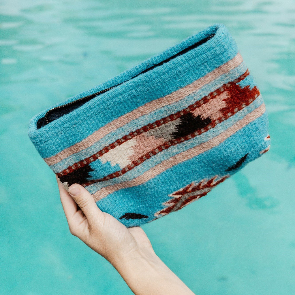 MZ Fair Trade Textiles Wool Clutch In Different Styles - Saratoga Saddlery & International Boutiques