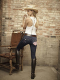 Jeans by 2KGrey Olympic Knee Patch Breeches pants - Saratoga Saddlery & International Boutiques