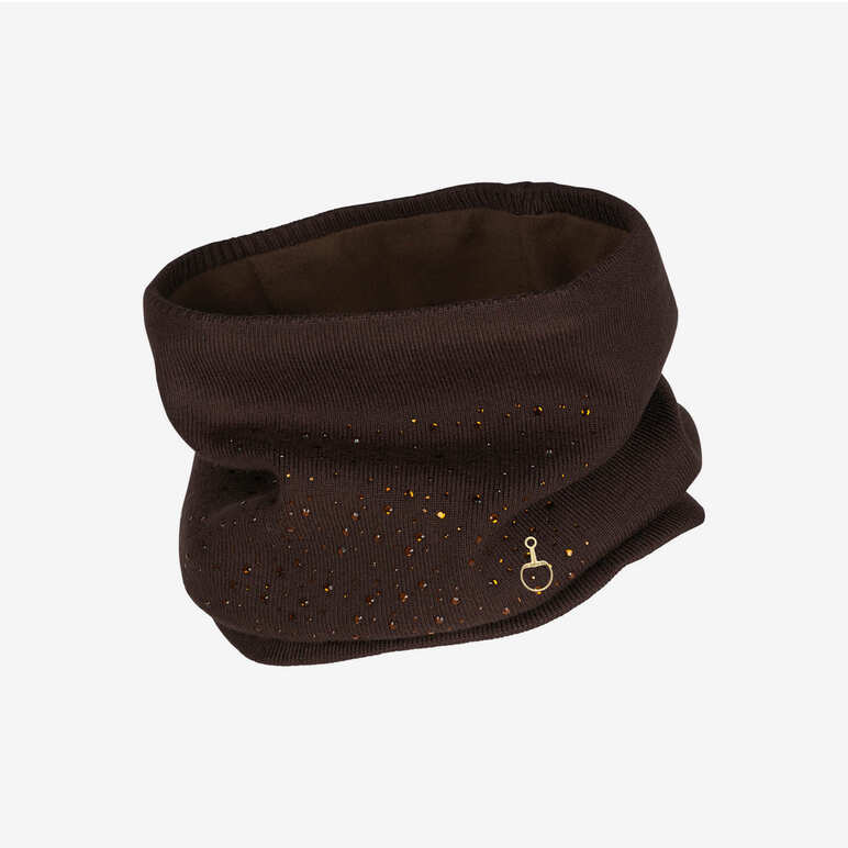 Horze Leona Womens Knitted Infinity Scarf with Crystals 30872 - Saratoga Saddlery & International Boutiques