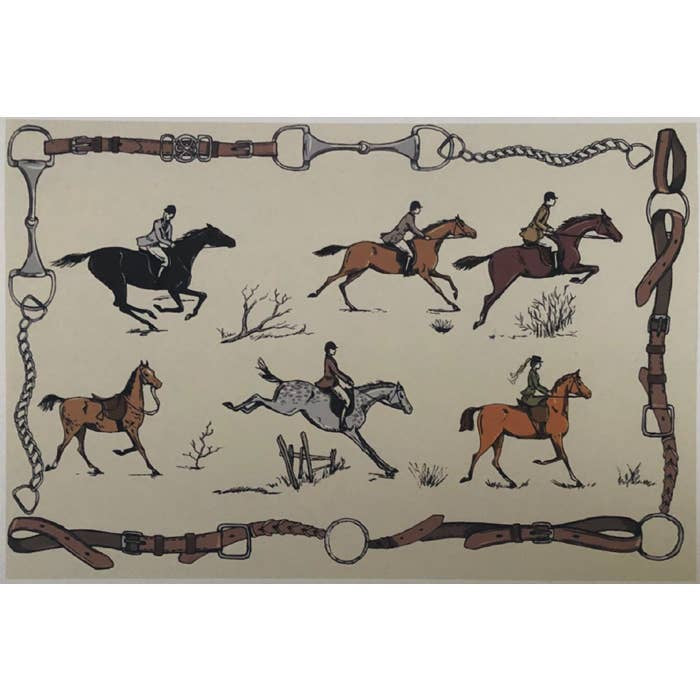 Ox Bow Equestrian Medley Placement Pad EMPPP24 FW20 - Saratoga Saddlery & International Boutiques