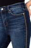 Liverpool ABBY HI-RISE Ankle Jean in denim Color SKINNY WITH NOVELTY TAPE - Saratoga Saddlery & International Boutiques