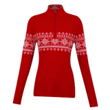 Krimson Klover Camber Sweater Fiery Red FW19 1496-620 - Saratoga Saddlery & International Boutiques