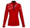 Krimson Klover Snow Cap Sweater Fiery Red FW19 1498-620 - Saratoga Saddlery & International Boutiques