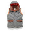 Alps & Meters Alpine Hooded Vest in Grey - Saratoga Saddlery & International Boutiques
