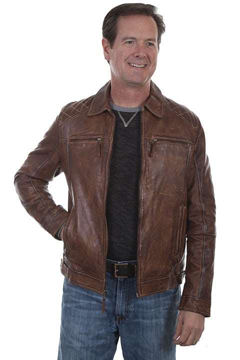 Scully 727 Men's Leather Jacket - Saratoga Saddlery & International Boutiques