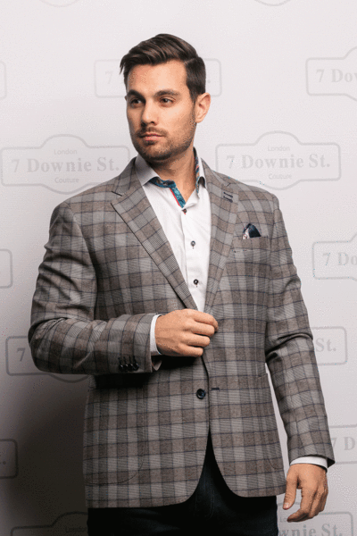 7 Downie Blazer Eldorado Men's Sports Jacket FW19 - Saratoga Saddlery & International Boutiques