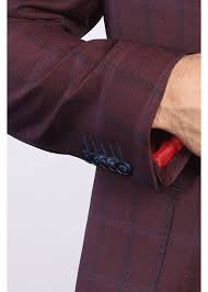 7 Downie Street Blazer Tobey Men's Burgundy All Season Sports Coat - Saratoga Saddlery & International Boutiques