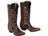 Lucchese Women's Fiona Stud Scarlette Boot - M5015 - Saratoga Saddlery & International Boutiques