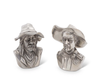 Vagabond House The Bandit and the Ranger Salt and Pepper Shaker - Saratoga Saddlery & International Boutiques