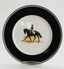 Equestrian DRESSAGE Dinner Plate Equestrian Dressage Porcelain Dressage Dinnerware - Saratoga Saddlery & International Boutiques