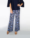 Jude Connally Trixie Pants in Batik Floral Navy Women's Pants - Saratoga Saddlery & International Boutiques